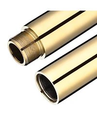 Yescom 11 Ft Gold Spinning Static Dancing Pole Kit w/ Extensions Fitness Dance Exercise