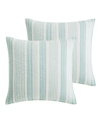 Levtex Aqua Breeze 2-Pc. Sham Set, European