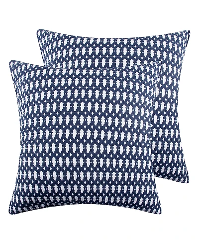 Levtex Night Garden 2-Pc. Sham Set, European