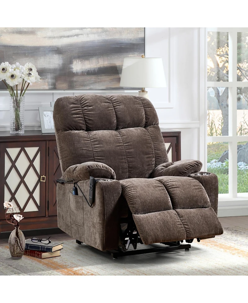 Streamdale Liyasi Dual Motor Lift Recliner w/ Heat & Massage