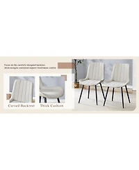 Streamdale Black Marble Dining Set 55