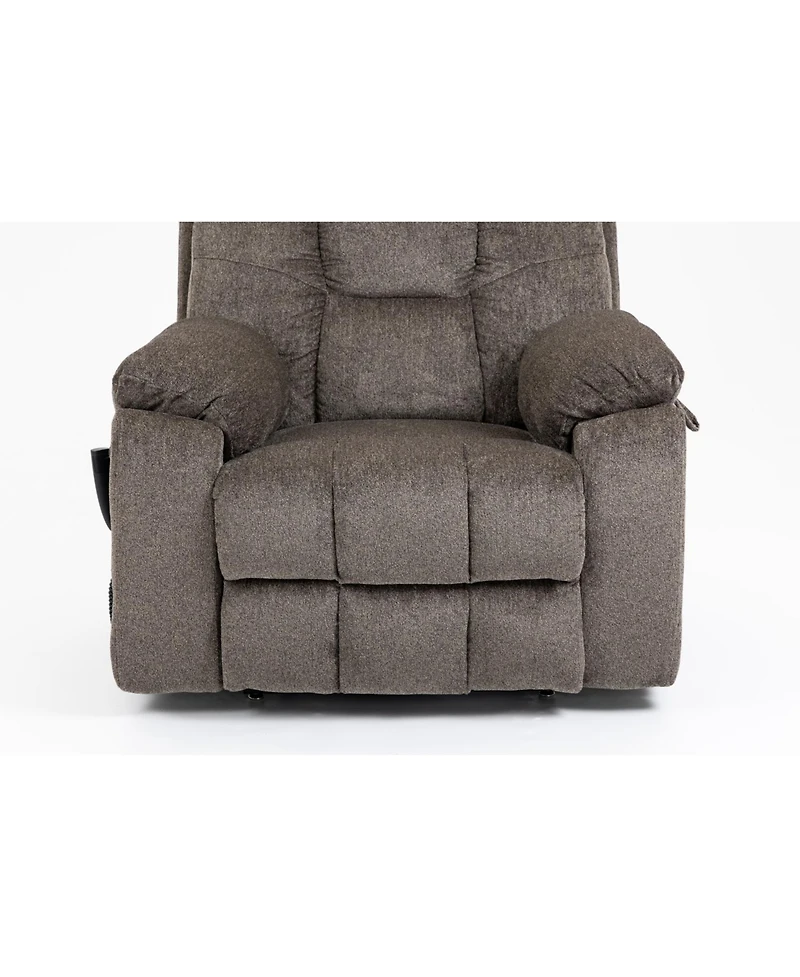 Streamdale Electric Lift Sofa with Massage, Tilt, and Cup Holders