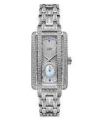 Jbw Women's Mink Platinum Series Diamond Stainless Steel Watch, 28mm