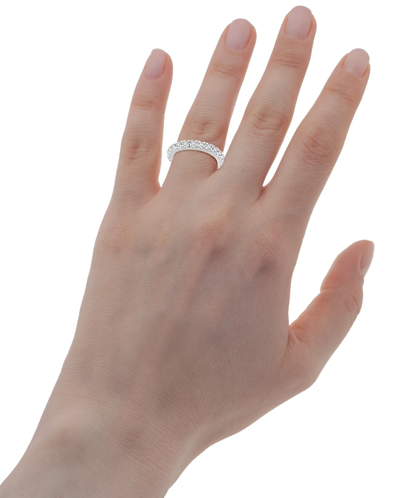 Diamond Stretch Flexible Eternity Band (1 ct. t.w.) 14k White or Yellow Gold