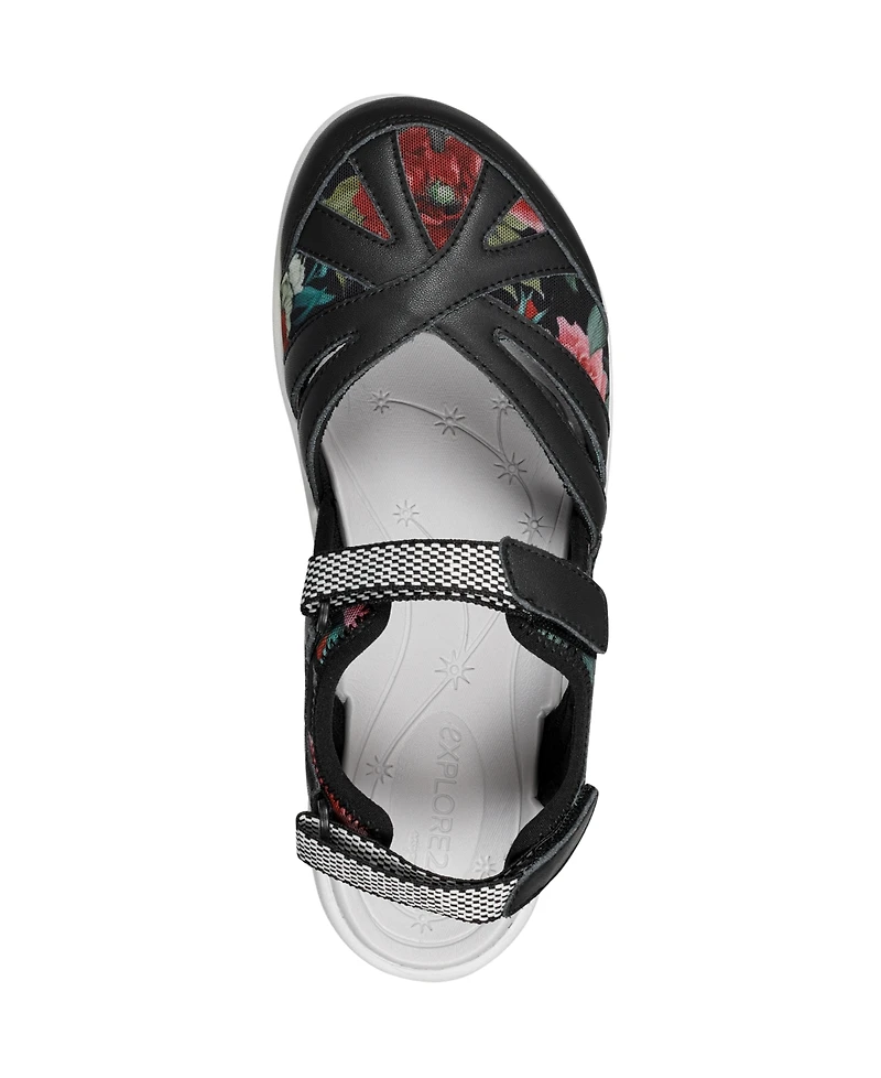 Easy Spirit Women's Esplash Closed Toe Hiking Sandals