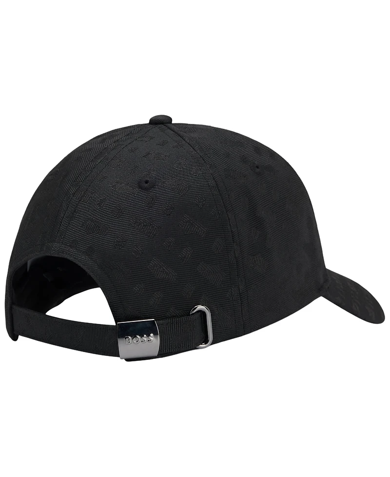 Boss by Hugo Boss Men's Monogram-Jacquard Hat