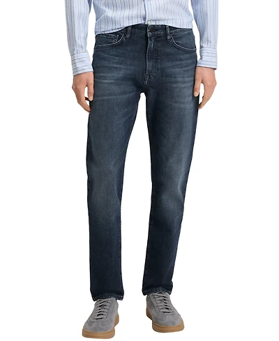 Boss by Hugo Men's Comfort-Stretch Tapered-Fit Jeans