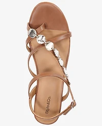 Style & Co Women's Vernn Embellished Wedge Sandals, Exclusively at Macy's