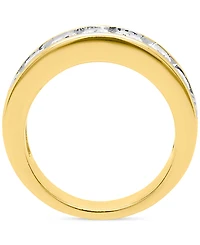 Forever Grown Diamonds Lab Diamond Channel Set Band (2 ct. t.w.) Sterling Silver or 14K Gold-Plated