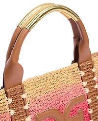 Sam Edelman Marley Raffia Collapsible Large Tote