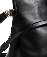 Sam Edelman Poppy Small Leather Drawstring Crossbody