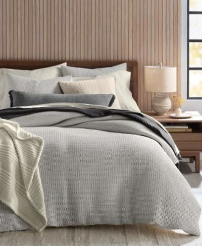 Oake Textured Stitch Comforter Set Exclusively At Macys