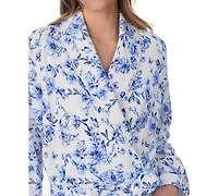 Eileen West Women's Silky Waffle-Knit Ballet Robe