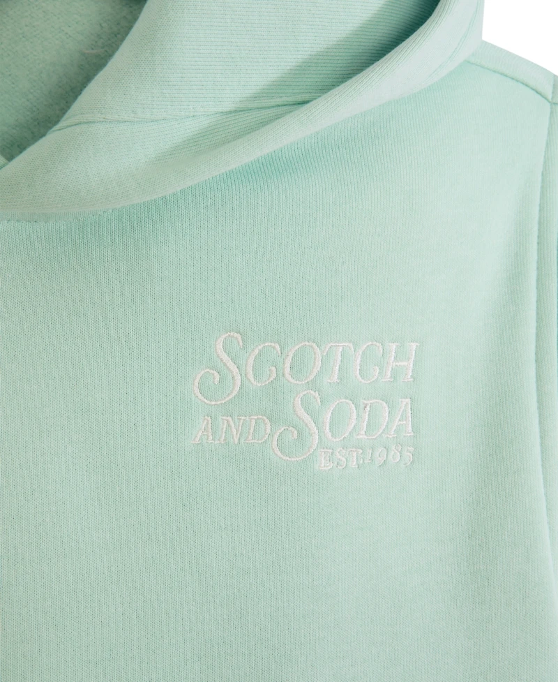 Scotch & Soda Big Boys Graphic Fleece Sweatshirt
