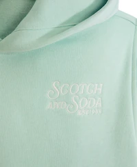 Scotch & Soda Big Boys Graphic Fleece Sweatshirt