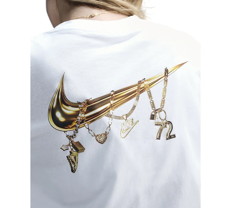 Nike Sportswear Women's Cotton Logo Loose T-Shirt