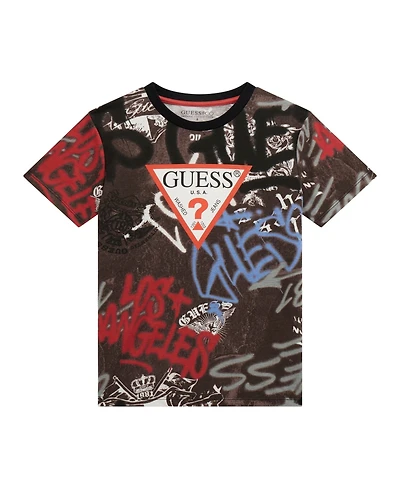Guess Big Boys Short Sleeve T-Shirt