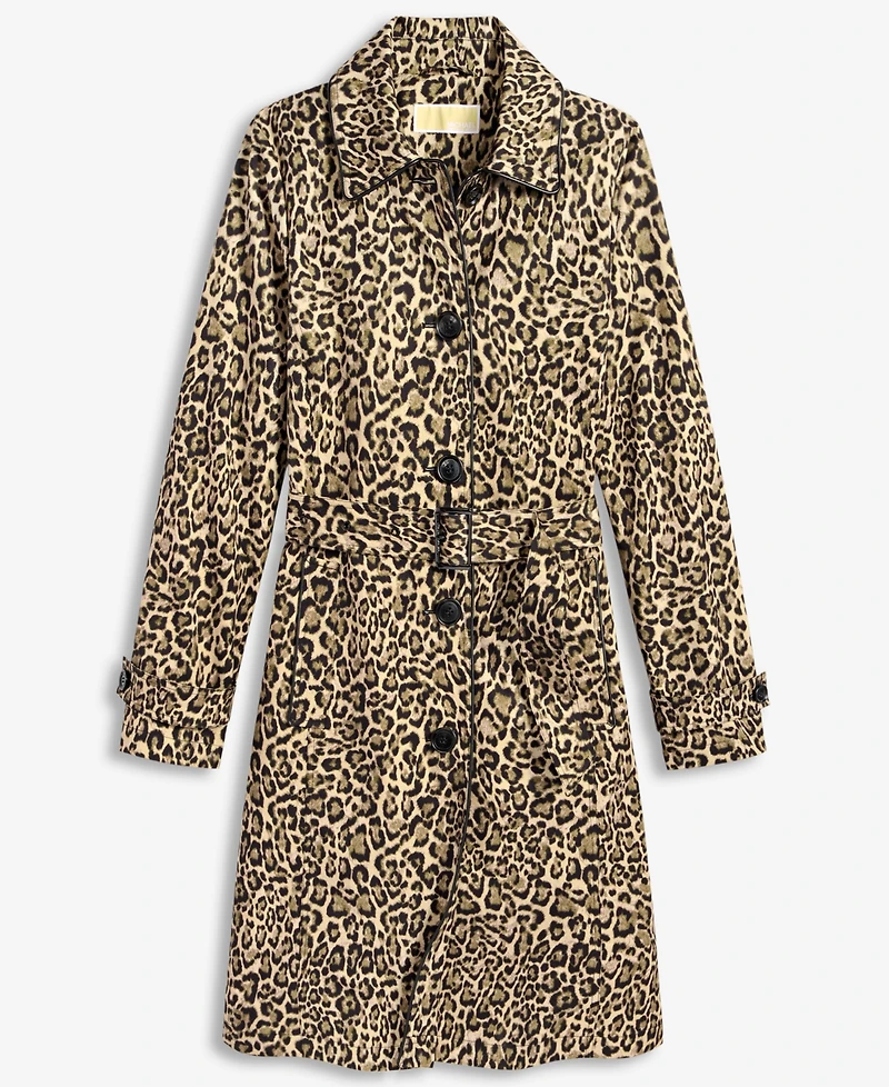 Michael Kors Women's Single-Breasted Belted Trench Coat