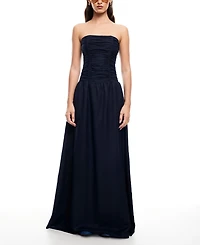Lioness Women's Lush Strapless Linen-Blend Maxi Dress