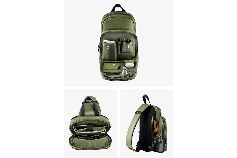 Men's Sling Bag Top Zipper Bowen Victoria Hyde