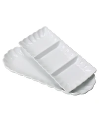 Bia Cordon Bleu Petal Serving, Set of 2
