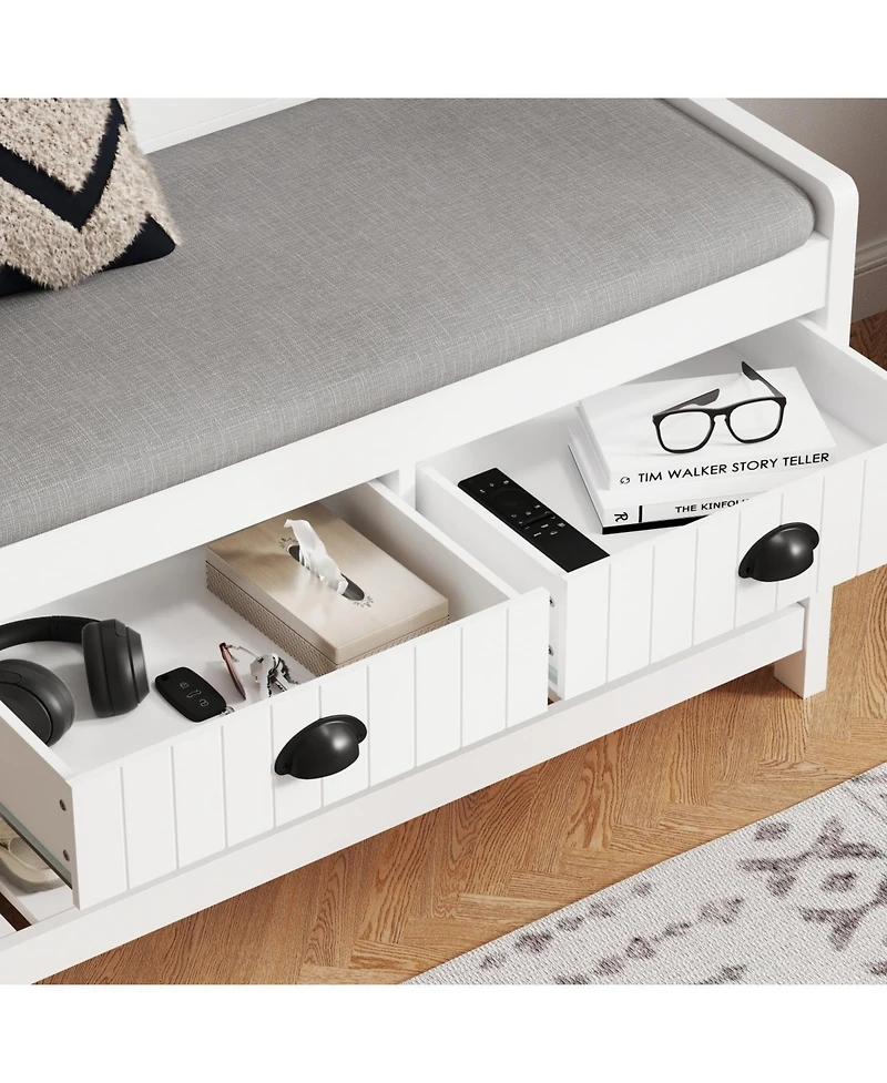 Streamdale 3-in-1 Hallway Tree with Drawers and Hooks