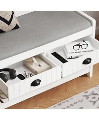 Streamdale 3-in-1 Hallway Tree with Drawers and Hooks