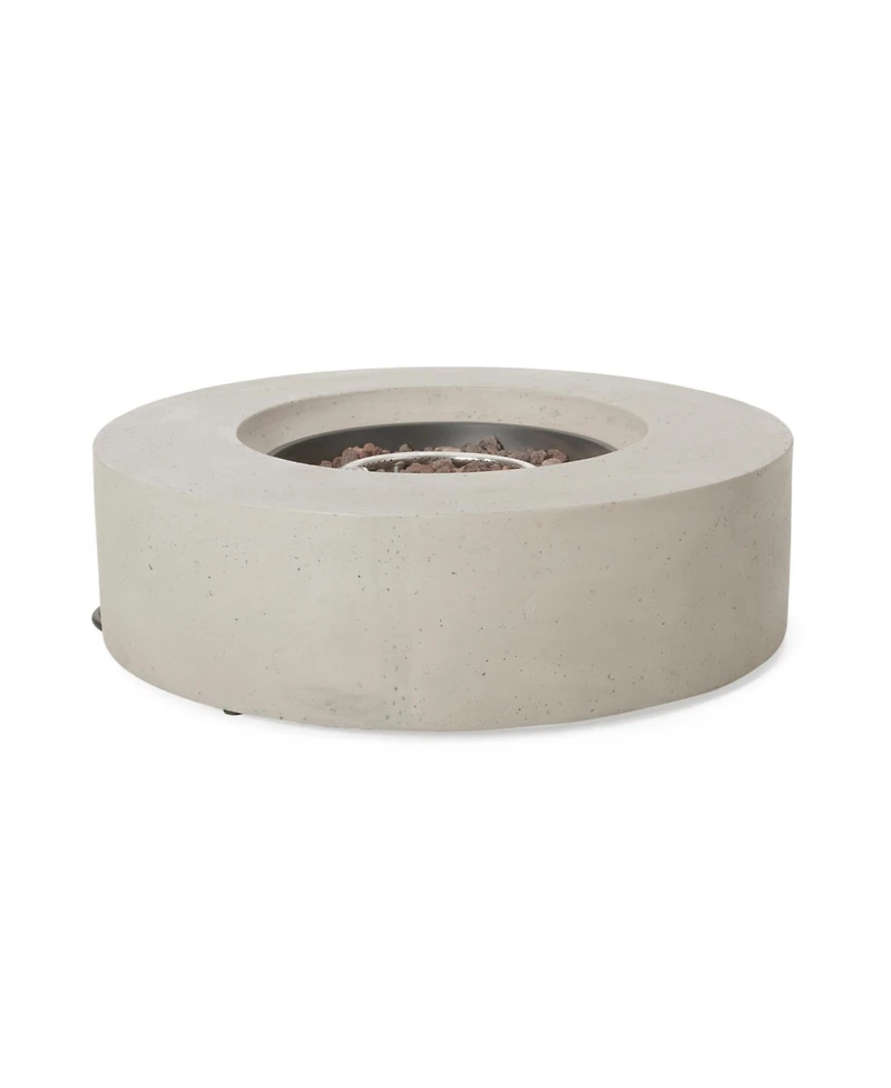 Streamdale Furniture Modern Propane Fire Pit Style, Stability, and Warmth for Your Indoors