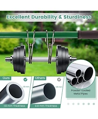 42 x 10 Inch Lawn Leveling Rake with Ergonomic Handle