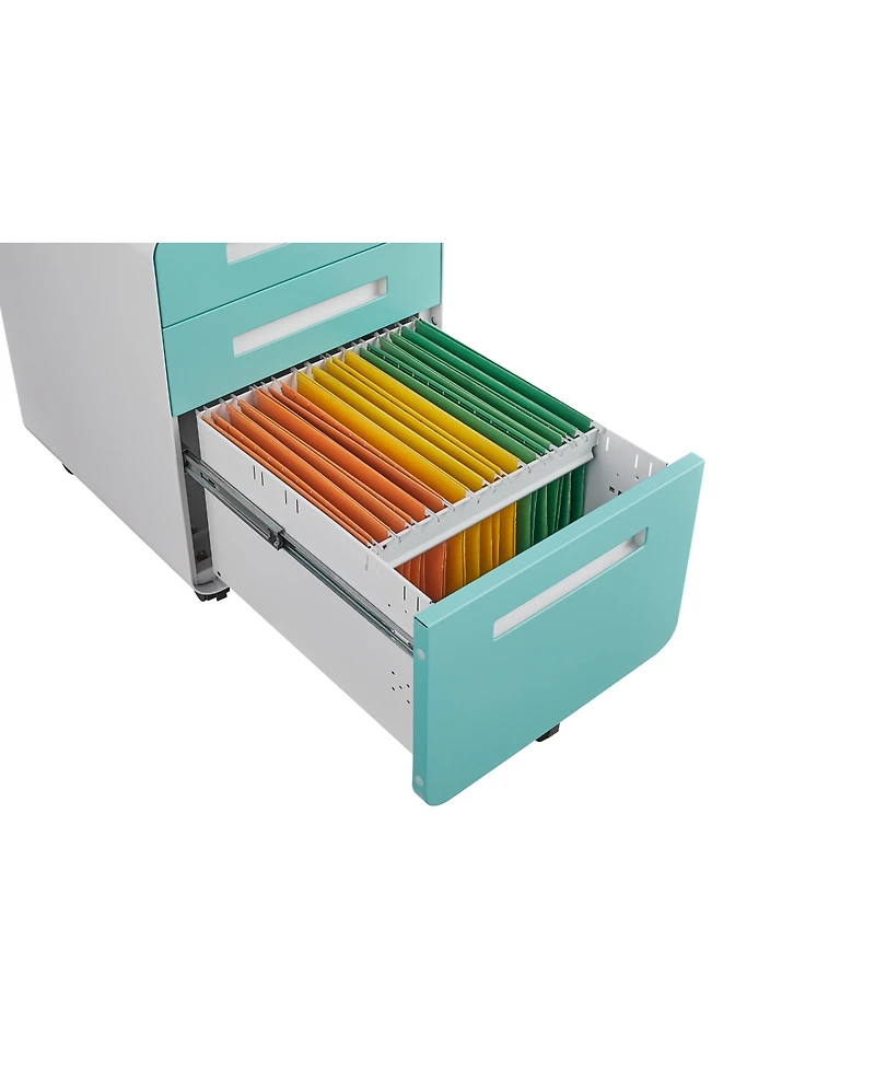 Streamdale Versatile 3-Drawer Mobile File Cabinet