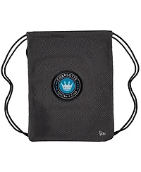 New Era Black Charlotte Fc Kick Off Gym Sack Bag