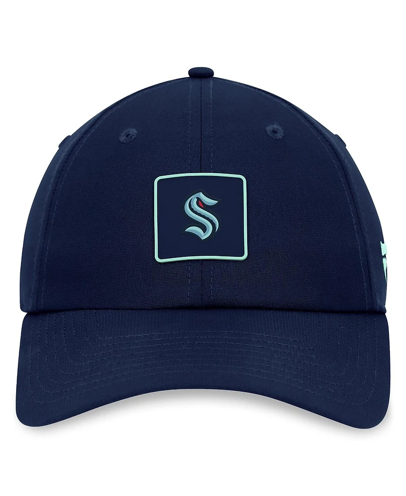 Fanatics Men's Blue Seattle Kraken Authentic Pro Rink Adjustable Hat