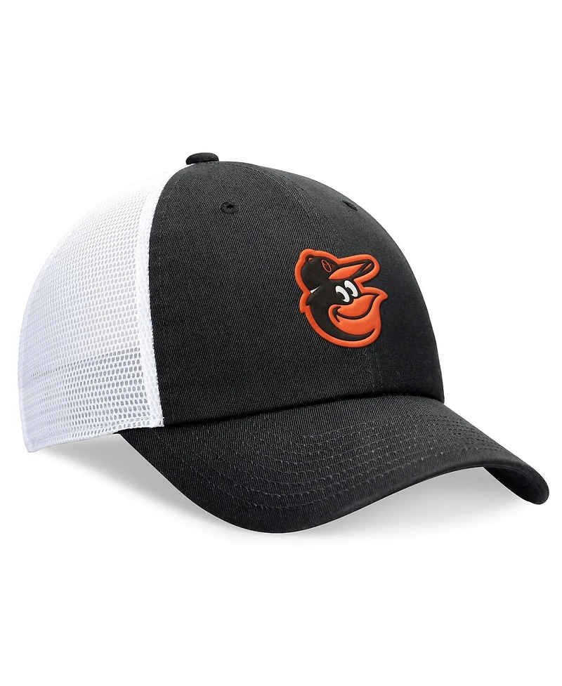Nike Men's Black Baltimore Orioles Club Trucker Adjustable Hat