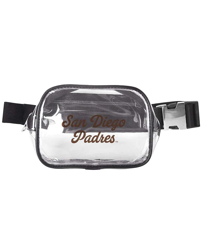 Logo Brands San Diego Padres Clear Belt Bag