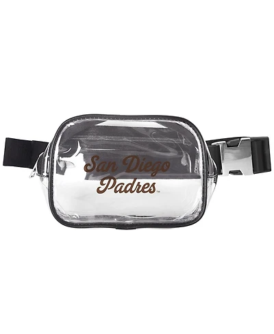 Logo Brands San Diego Padres Clear Belt Bag