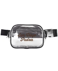 Logo Brands San Diego Padres Clear Belt Bag