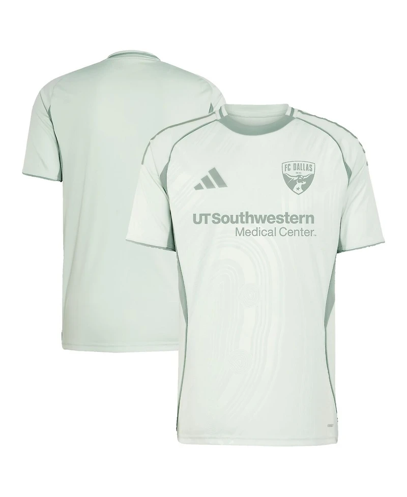 Adidas Men's Light Green Fc Dallas 2025 One Planet Pre-Match Jersey