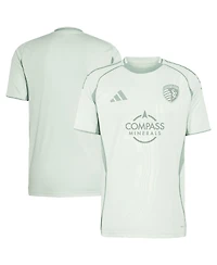 Adidas Men's Light Green Sporting Kansas City 2025 One Planet Pre-Match Jersey