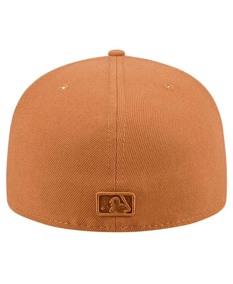 New Era Men's Brown Pittsburgh Pirates Color Pack 59FIFTY Fitted Hat