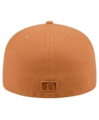 New Era Men's Brown Pittsburgh Pirates Color Pack 59FIFTY Fitted Hat