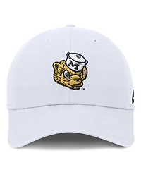 Nike Men's White Michigan Wolverines Club Swoosh Performance Adjustable Hat