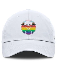 Fanatics Men's White Buffalo Sabres Pride Adjustable Hat