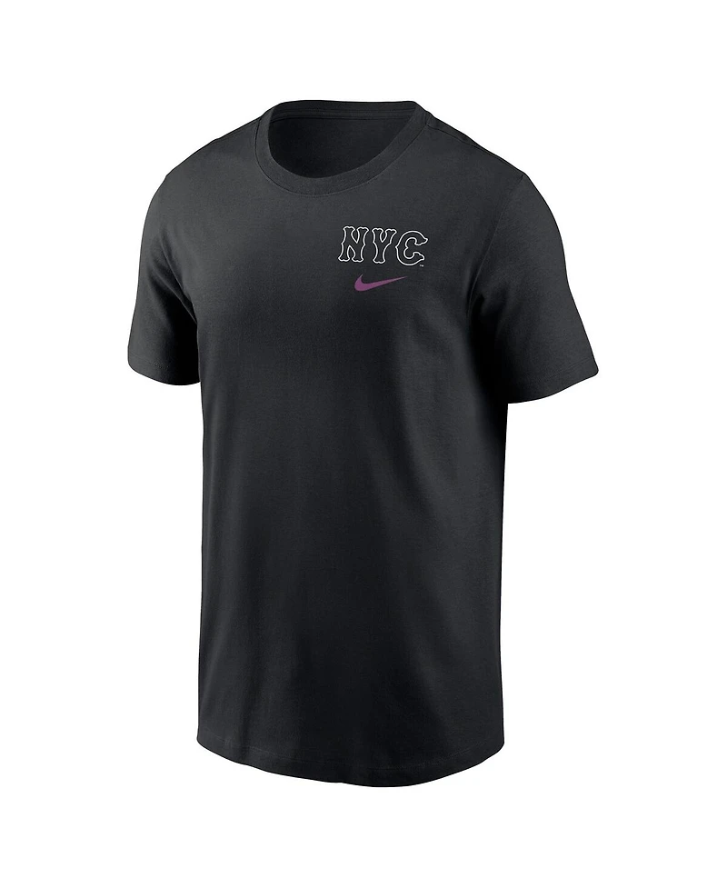 Nike Men's Black New York Mets 2025 City Connect T-Shirt