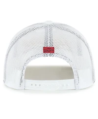 '47 Brand Men's White Arkansas Razorbacks Garner Rope Trucker Adjustable Hat