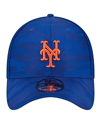 New Era Men's Royal New York Mets Subtle Camo 39THIRTY Flex Hat
