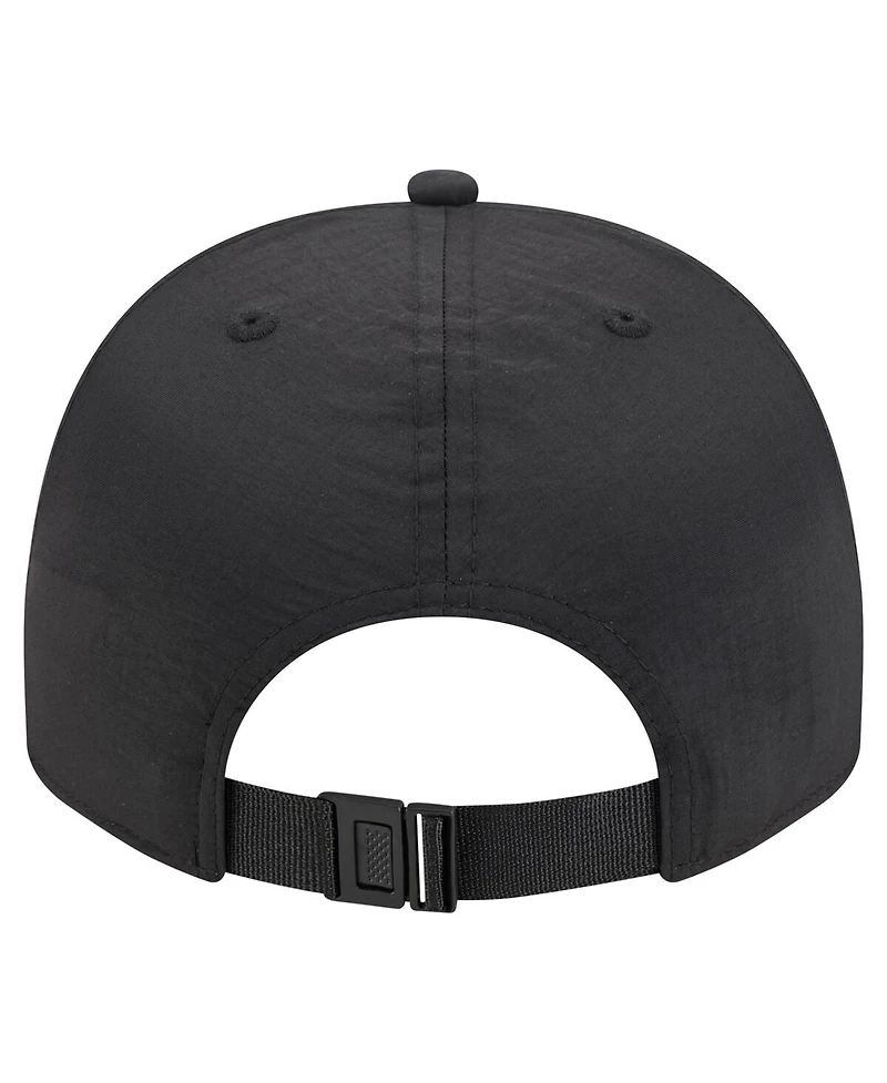 New Era Men's Black Miami Heat Injection Everyday Golfer Adjustable Hat