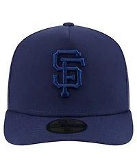 New Era Men's Navy San Francisco Giants Color Pack A-Frame 59FIFTY Fitted Hat
