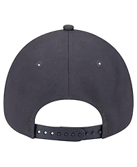 New Era Men's Gray Vegas Golden Knights Core A-Frame 9FORTY Adjustable Hat