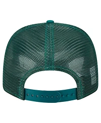 New Era Men's Green New York Jets Main Trucker 9SEVENTY Stretch Snap Hat