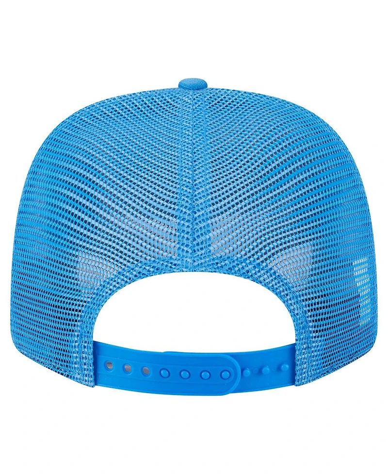 New Era Men's Powder Blue Los Angeles Chargers Main Trucker 9SEVENTY Stretch Snap Hat